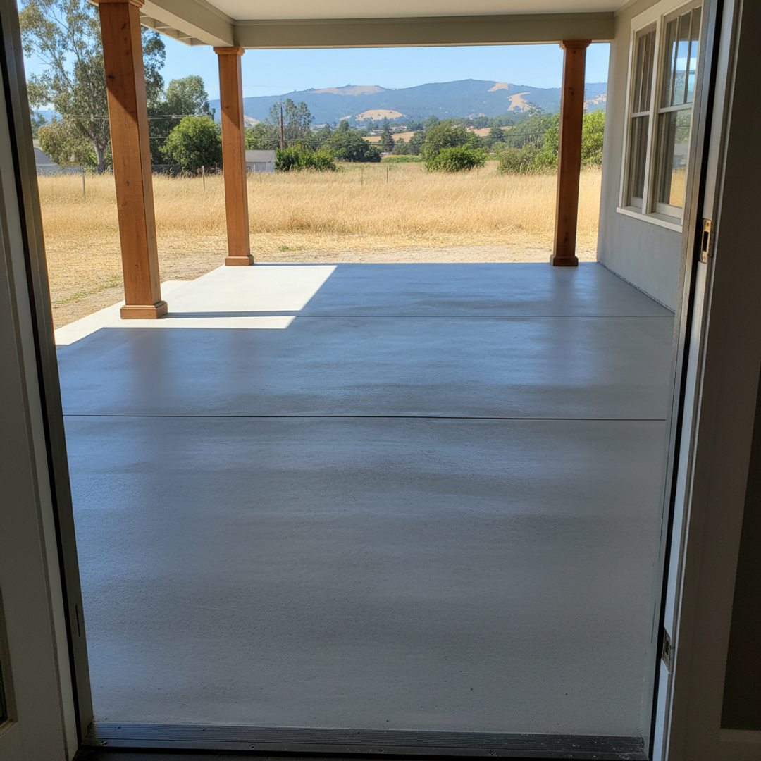 Stamped Concrete completed by Valley Concrete Co in Irvine, CA