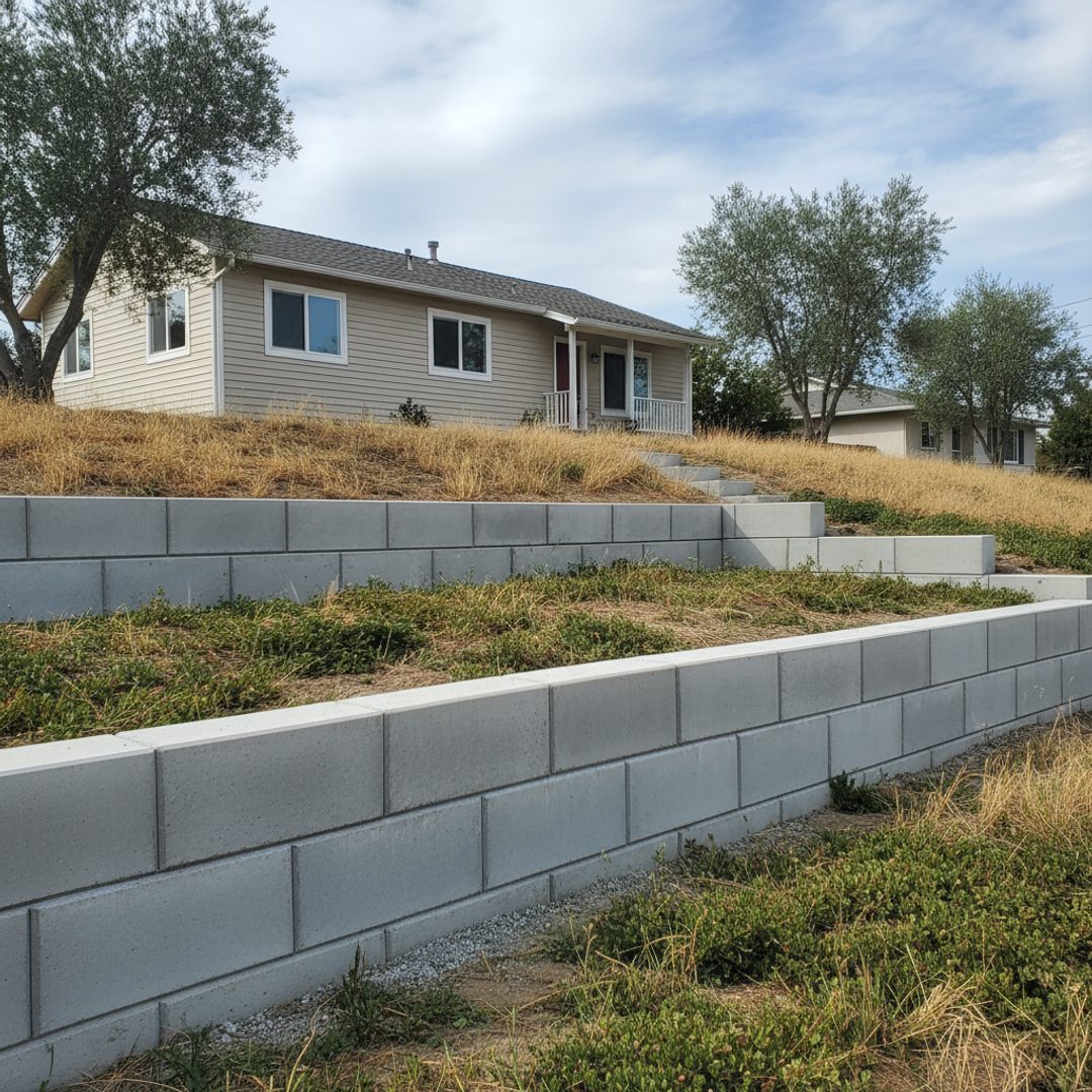 Concrete Walkways completed by Valley Concrete Co in Fullerton, CA